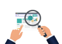 magnifying glass, seo, website, digital marketing, internet, strategy, analytics, web traffic, business, optimization, data, globe, search, ranking, technology, animation, hands, graphic, commerce, web design